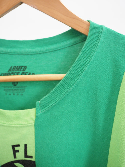 mooon/remake T-shirt green ムーン/リメイク グリーン Tシャツ